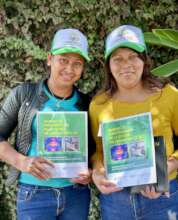Two Maestras Fogoneras receive certified training.