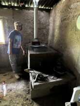 TWP leader-in-training inspects stoves in Honduras