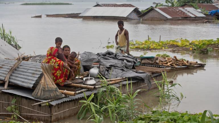 Help flood hit poor Indian villagers & children