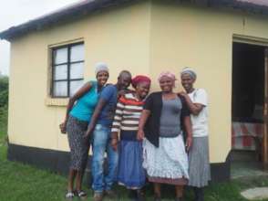 The sewing team and Daniel