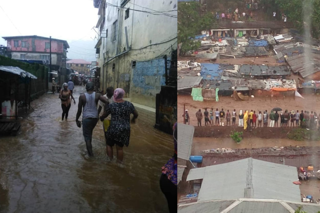 Freetown Flood Disaster Relief August 2019