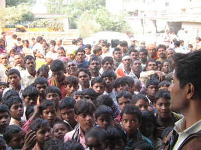 Musahar children with guardians