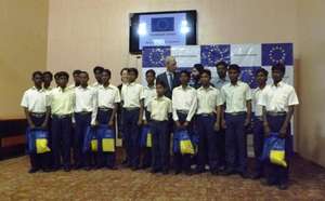 SSK students at the prize distribution function