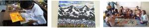 Impressionism & Pollock-style Action Painting