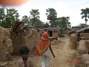 A typical musahar ghettoe