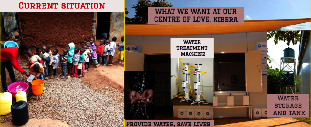 PROVIDE SAFE, CLEAN WATER FOR KIBERA SLUMS, KENYA