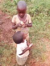 Orphans in rural Kamira