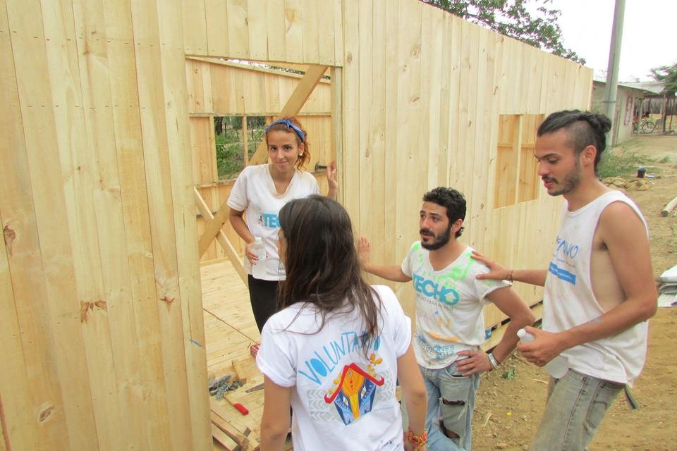 Transitional housing for 10 families in emergency