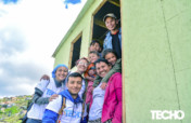 Transitional housing for 10 families in emergency