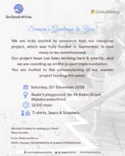 Makoko Commissioning Invitation