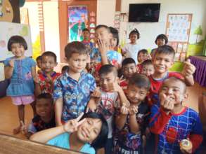 Kindergarten students