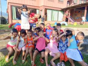 A big thank you from kindergarten students