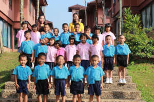 Photo Pose for Start of School Term