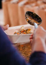 A warm nutritious meal