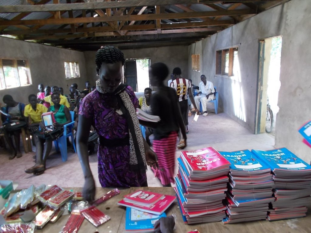 USD 10 educates a child for a year in South Sudan