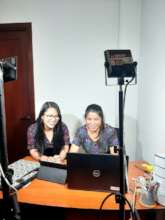 Adela moderating Tzijonem conversation