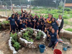 Girl Pioneers at the Impact School Zayed Garden
