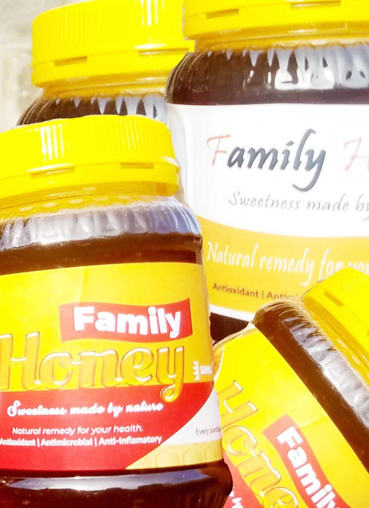Honey branding Product of Budongo Women