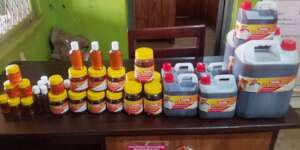 Honey stock at Safeplan Uganda in Masindi