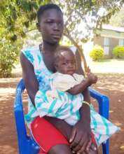 Teenage mother enjoy their new born babies.