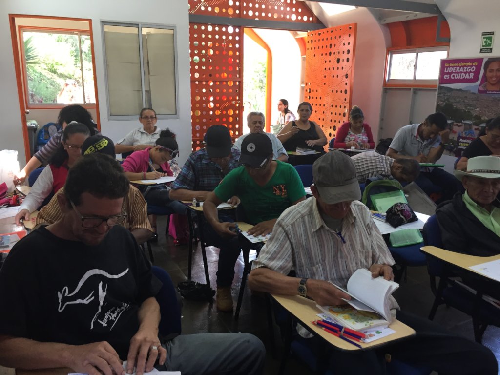 Provide literacy to vulnerable adults in Colombia