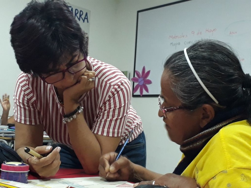 Provide literacy to vulnerable adults in Colombia