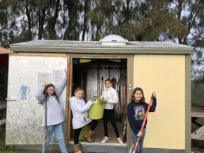 Dirt Girls doing community service