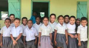 Happy School Children