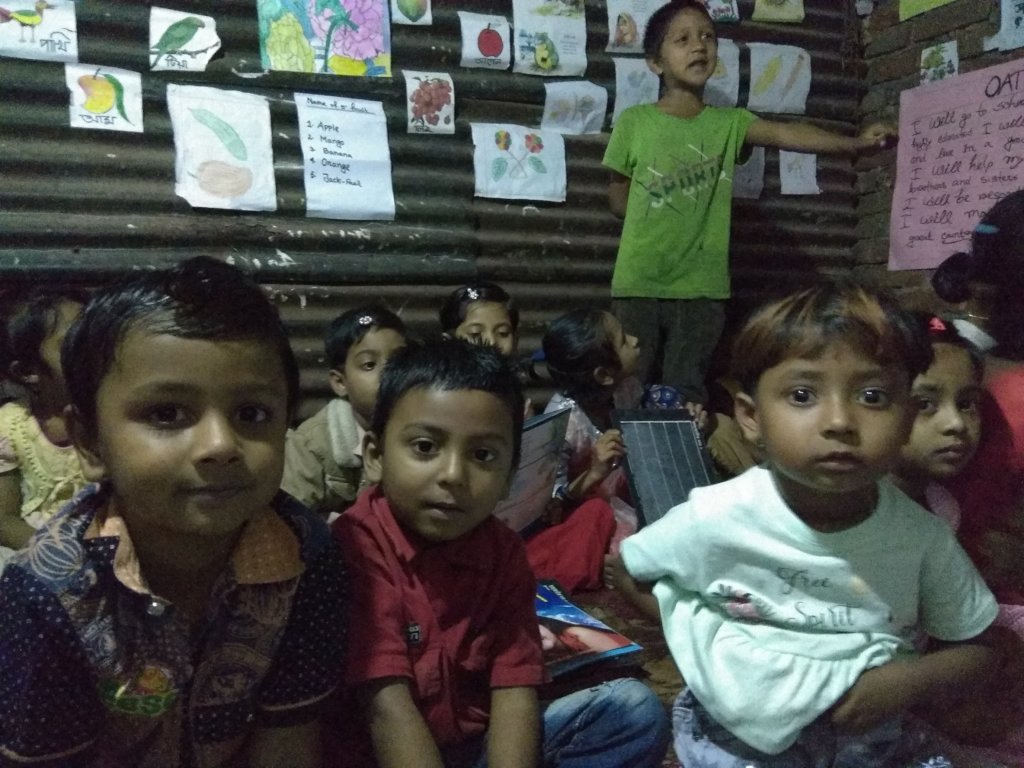 Pre-school Education for 1800 Slum Children