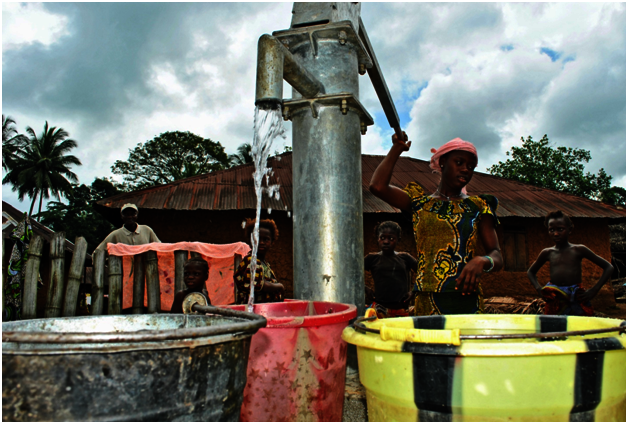 Safe water , sanitation for 4500 people in Kambia