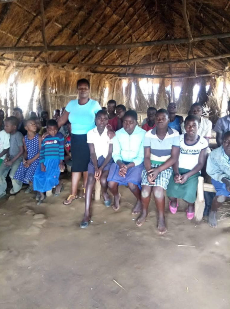 Zvamaida Primary School children