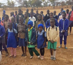 Zvamaida Primary School children