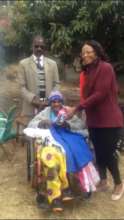Hope for African Communities, Wheelchair donation
