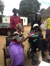 Hope for African Communities, Wheelchair donation