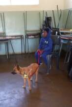 A patient patiently waiting for his turn