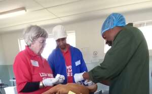 Scene from our previous Spay Clinic