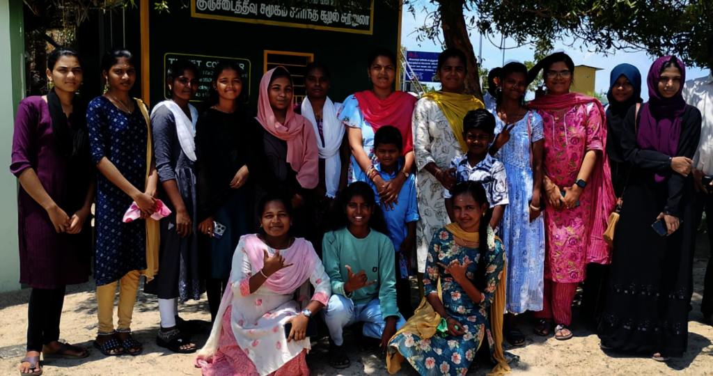 Environmental trip at Kurusadai Island