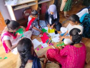 Hyderabad students celebrating  World Bee Day