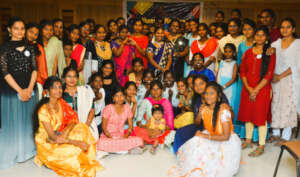 Alumnae from past 20 years gathering in Madurai