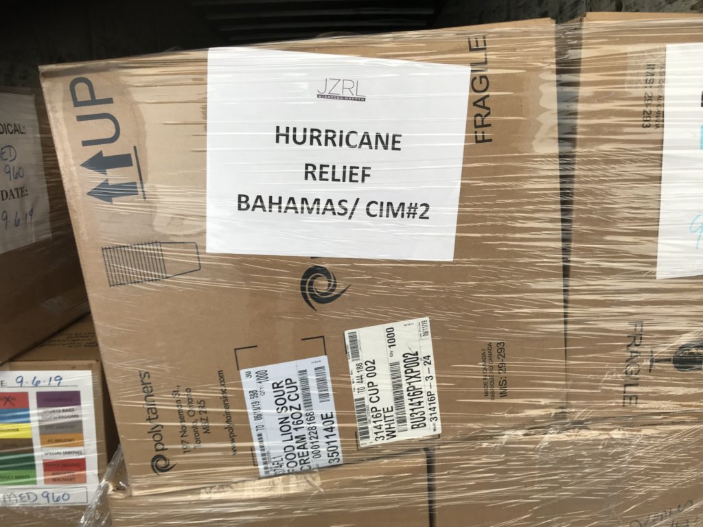 Hurricane Dorian Disaster Relief Bahamas - Jezreel