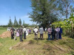 Ground Breaking Ceremony for the new classrooms