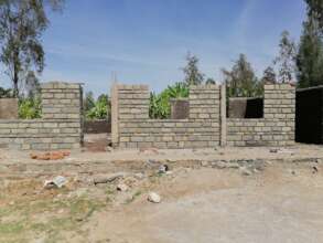 The ongoing construction of twin classrooms