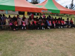 ECDE graduation ceremony at the school's compound