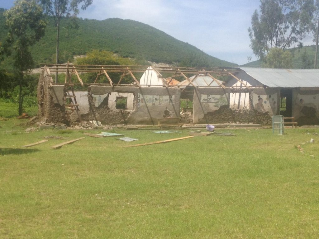 Help Build 8 Classrooms Destroyed By Flood Waters.