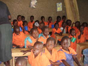 pupils learning in their classroom