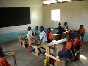 Pupils in their class