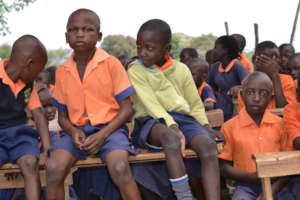 Kids In the school compound