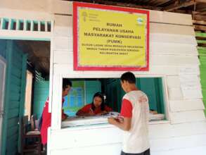 Loan system run by the community
