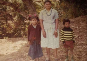 Suresh as a young boy
