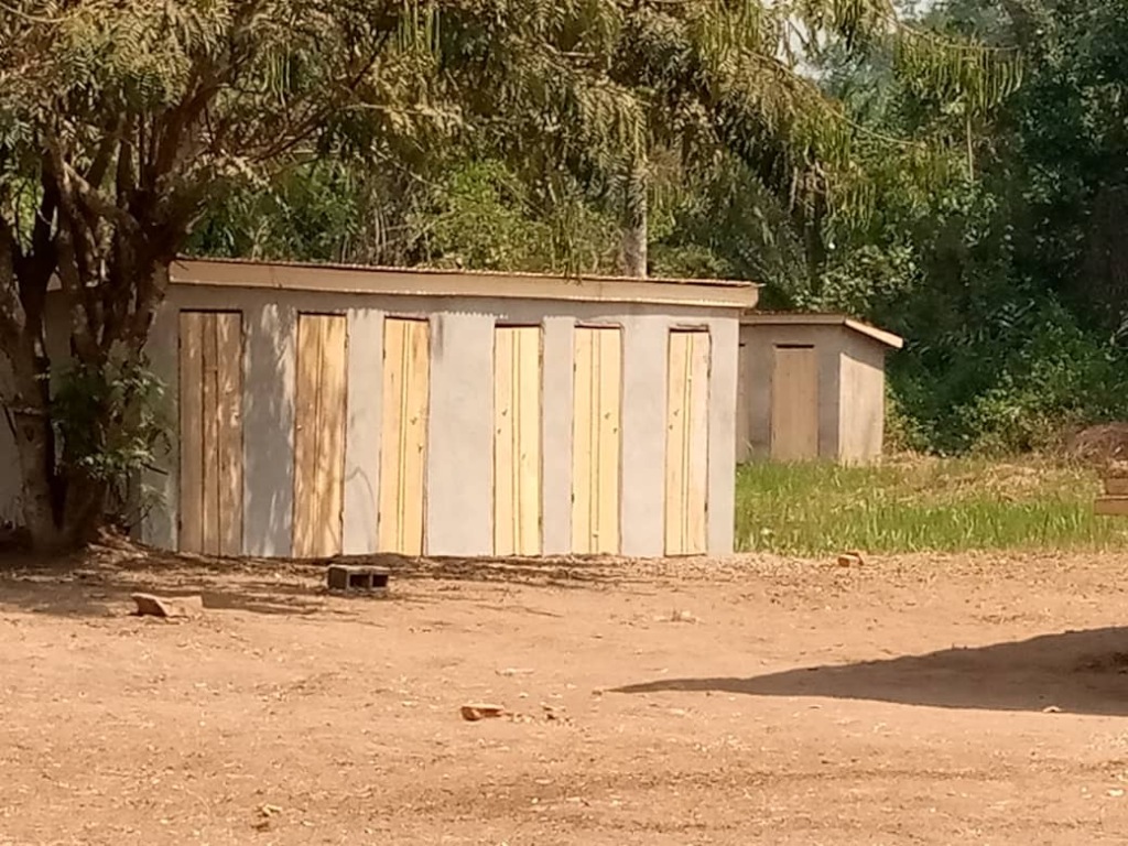 Newly Built Latrines and Showers